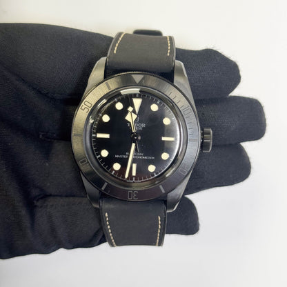 Tudor Black Bay 41mm Black Dial Watch Ref# 79210CNU-0001