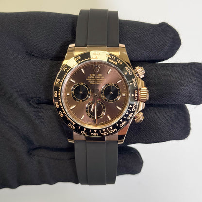 Rolex Daytona 40mm Chocolate Dial Watch Ref# 126515LN