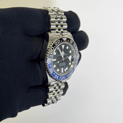 Rolex GMT Master II 40mm Black Dial Watch Ref# 126710BLNR - Happy Jewelers Fine Jewelry Lifetime Warranty