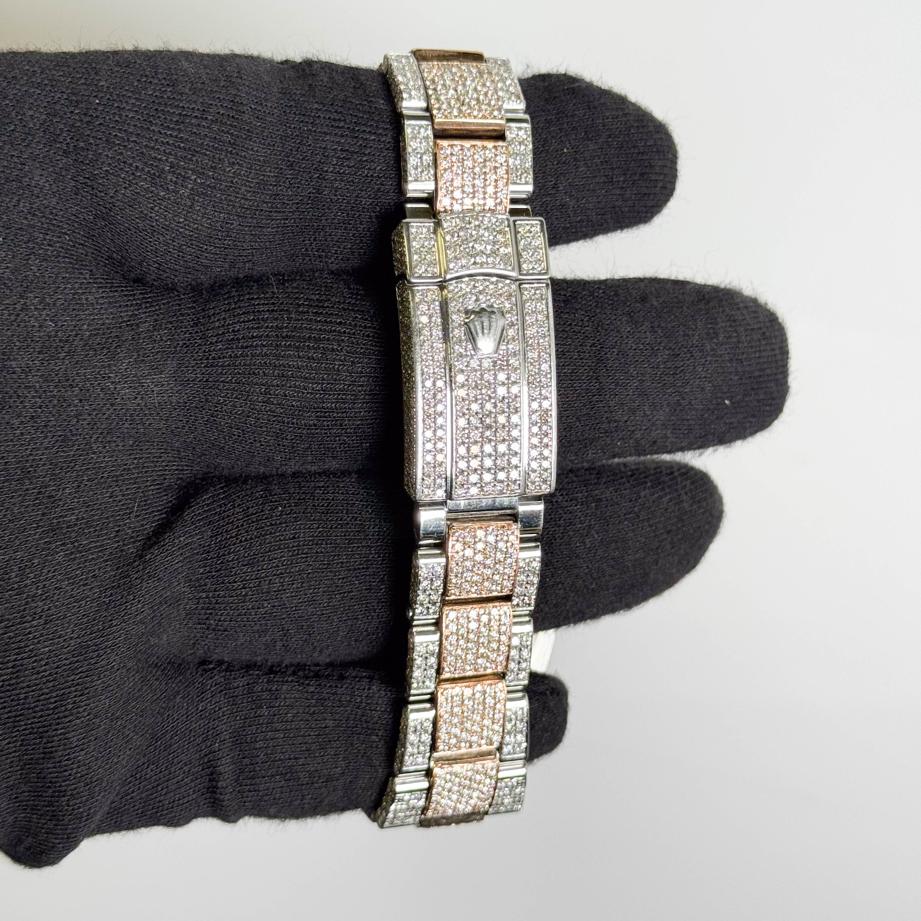 Rolex Datejust 41mm Pave Dial Watch Ref# 116300