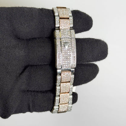 Rolex Datejust 41mm Pave Dial Watch Ref# 116300