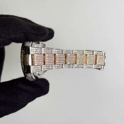 Rolex Datejust 41mm Pave Dial Watch Ref# 116300
