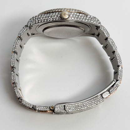 Rolex Datejust 41mm Pave Dial Watch Ref# 116300
