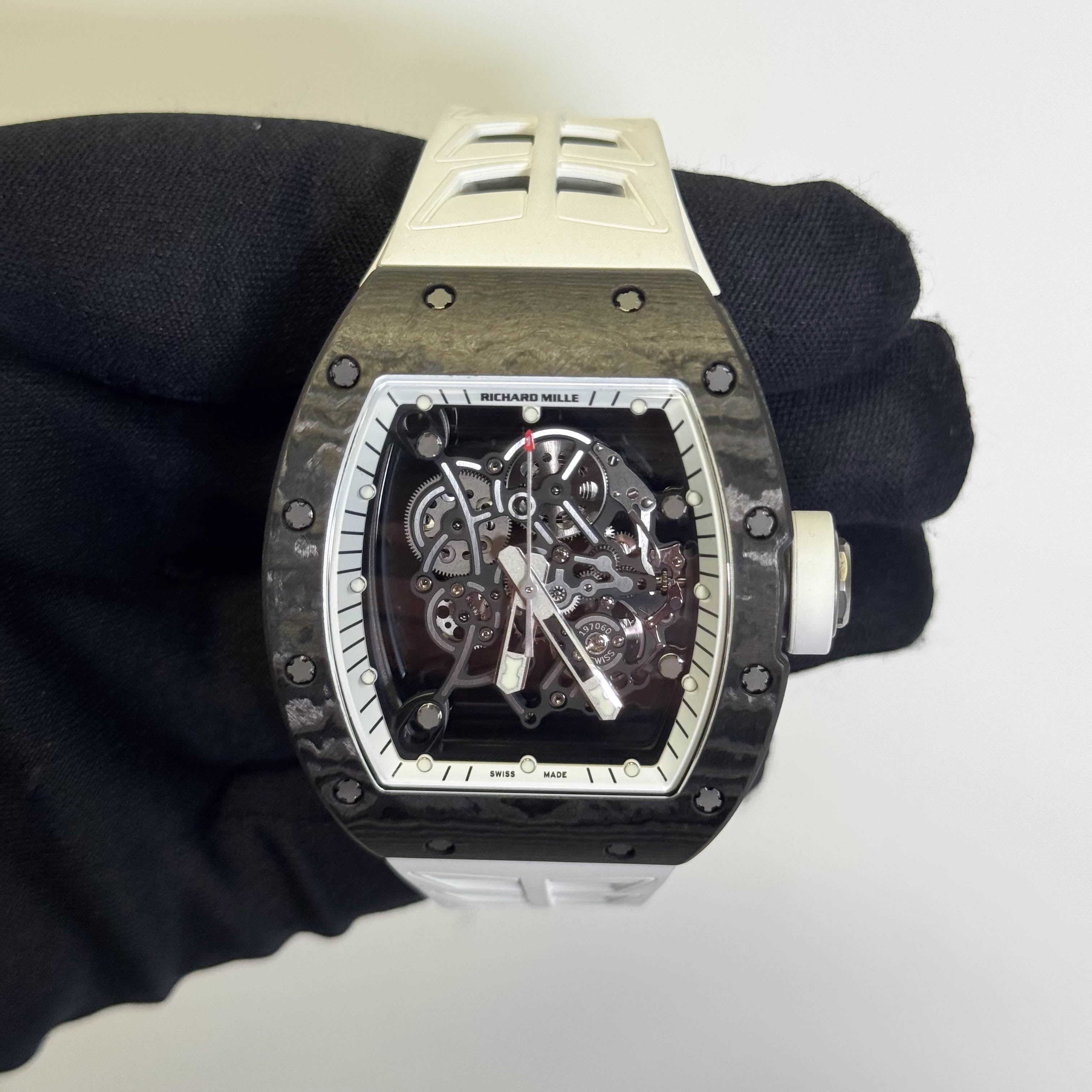 Richard Mille RM055 42mm Skeleton Dial Watch Ref# RM055 – Happy