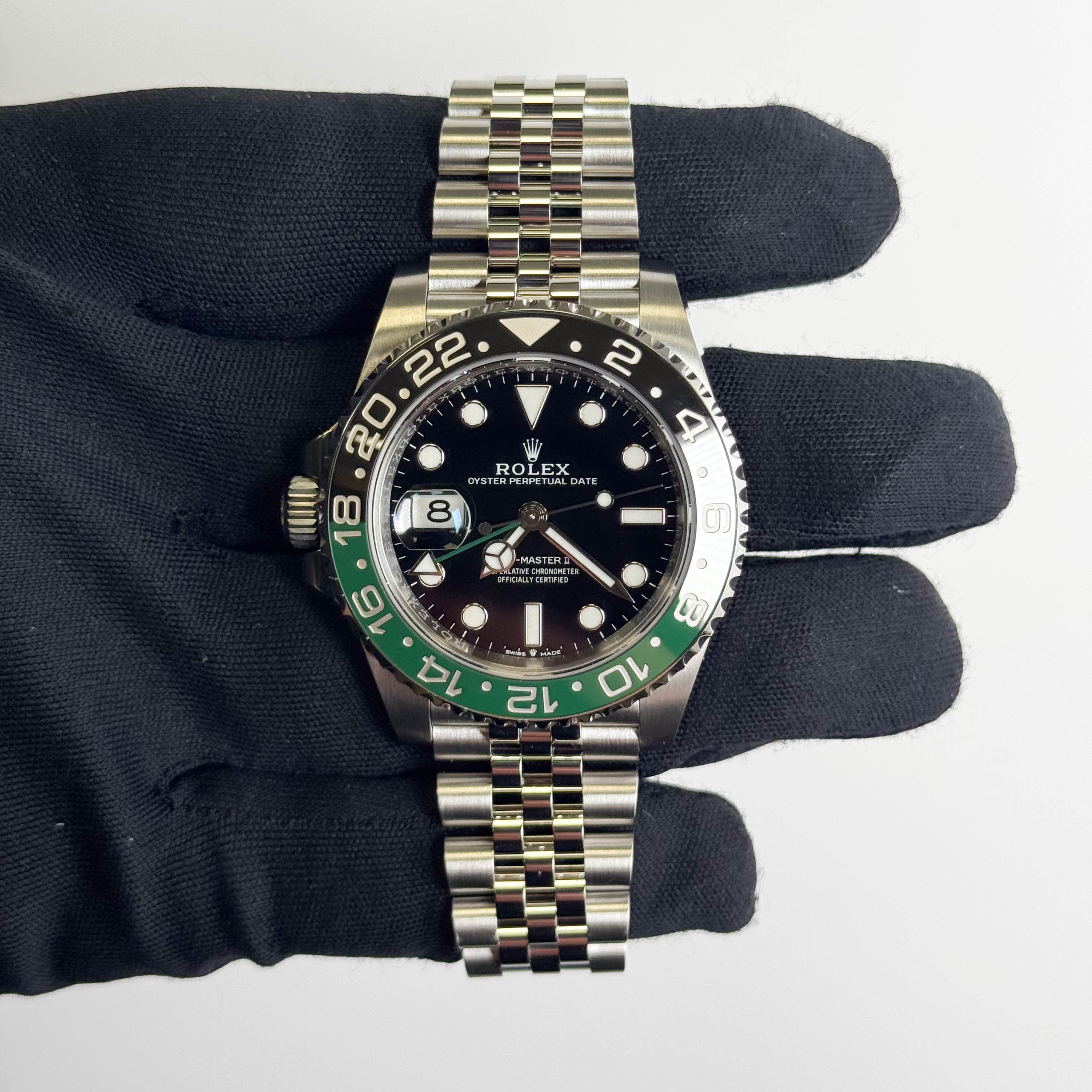 Rolex GMT-Master II 40mm Black Dial Watch Ref# 126720VTNR