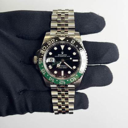 Rolex GMT-Master II 40mm Black Dial Watch Ref# 126720VTNR - Happy Jewelers Fine Jewelry Lifetime Warranty