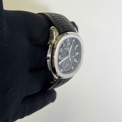 Patek Philippe Aquanaut 40mm Grey Dial Watch Ref# 5164A-001