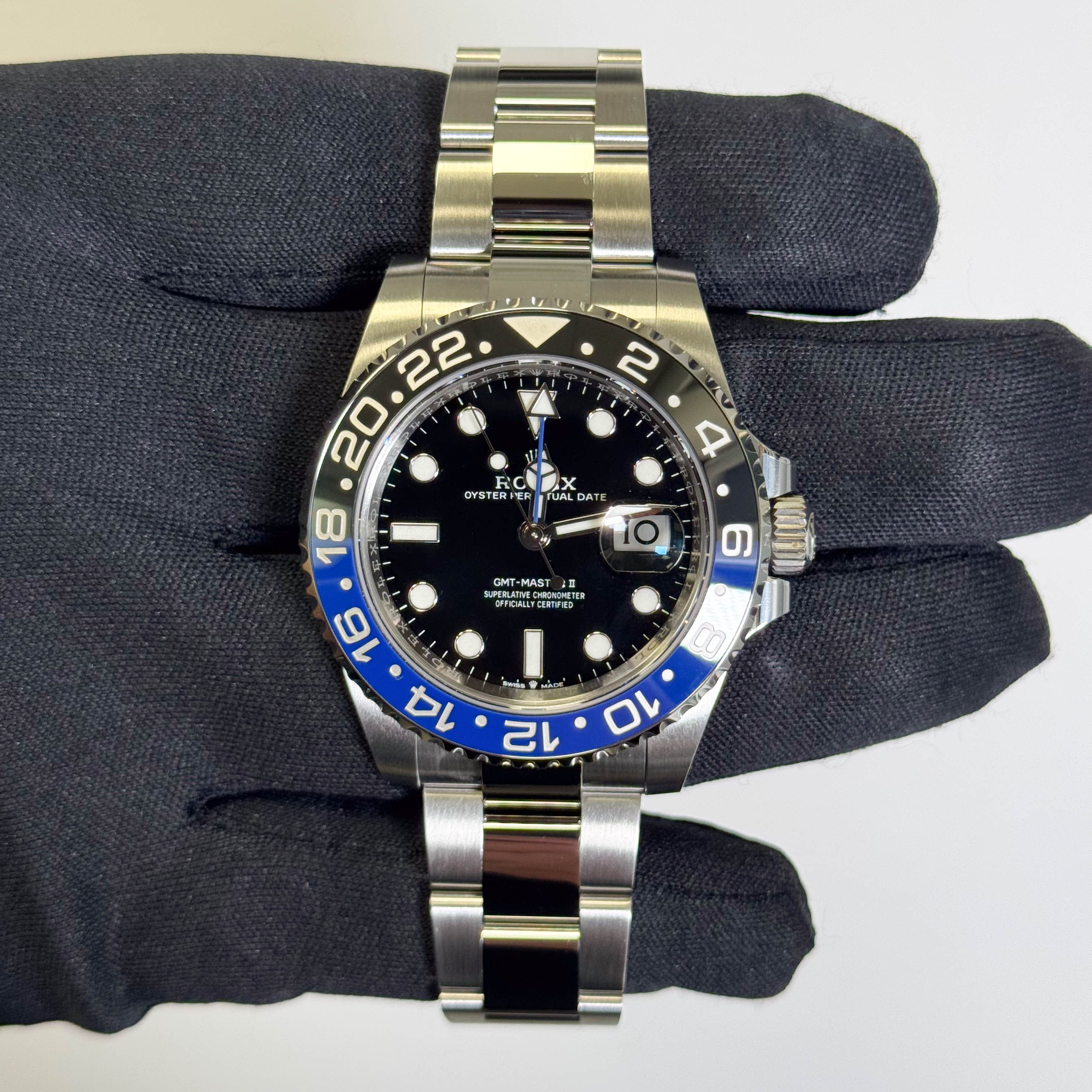Rolex GMT Master II 40mm Black Dial Watch Ref# 126710BLNR - Happy Jewelers Fine Jewelry Lifetime Warranty