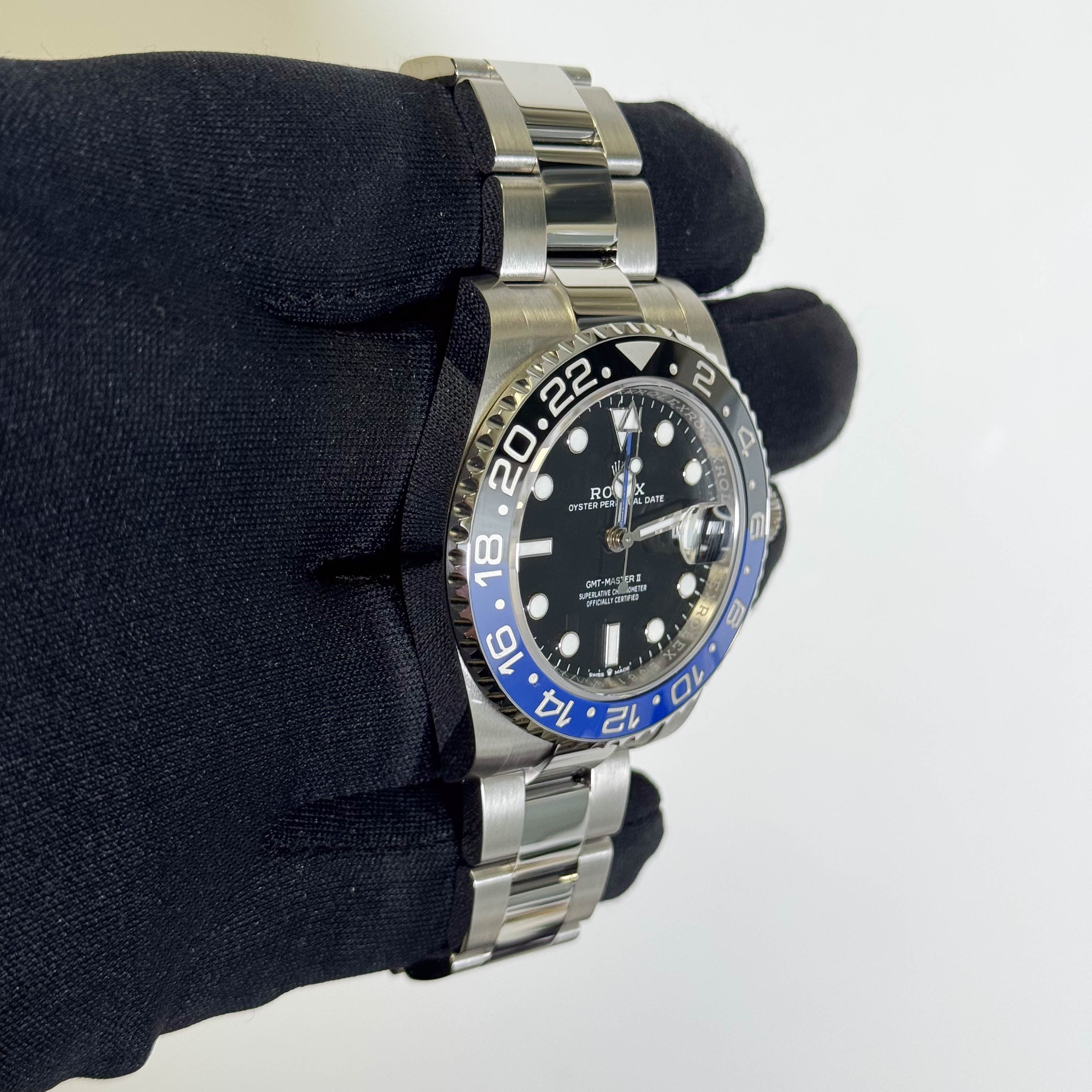 Rolex GMT Master II 40mm Black Dial Watch Ref# 126710BLNR - Happy Jewelers Fine Jewelry Lifetime Warranty