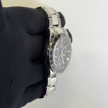Rolex Daytona 40mm Black Dial Watch Ref# 126500LN