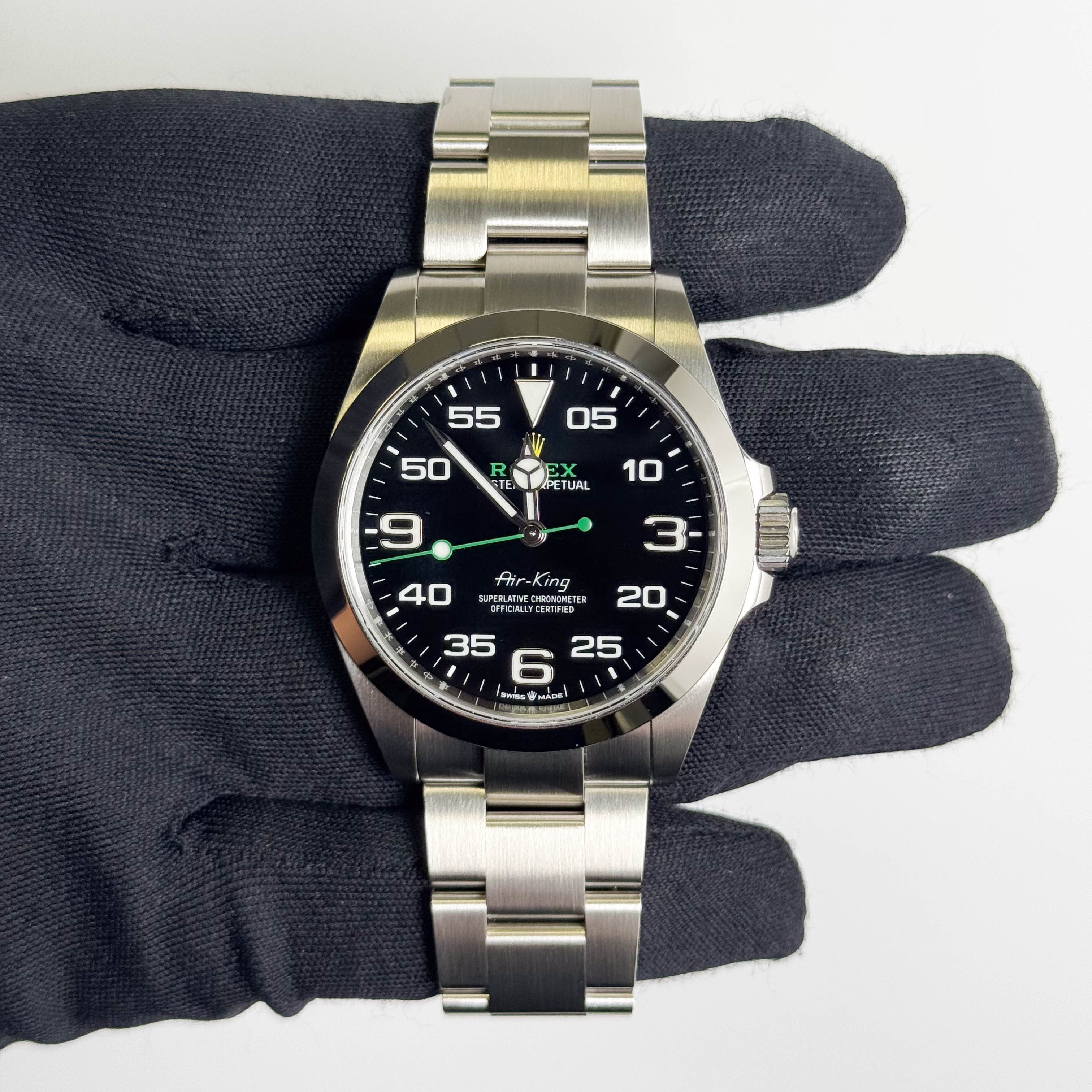 Rolex Air-King 40mm Black Dial Watch Ref# 126900