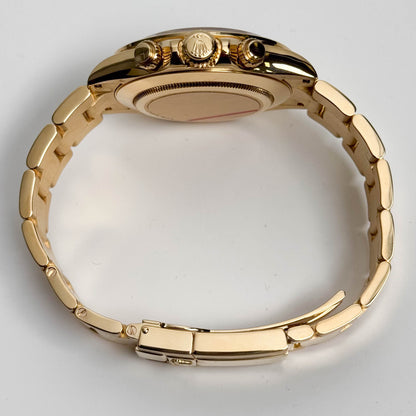 Rolex Daytona 40mm Champagne Dial Watch Ref# 116528 - Happy Jewelers Fine Jewelry Lifetime Warranty