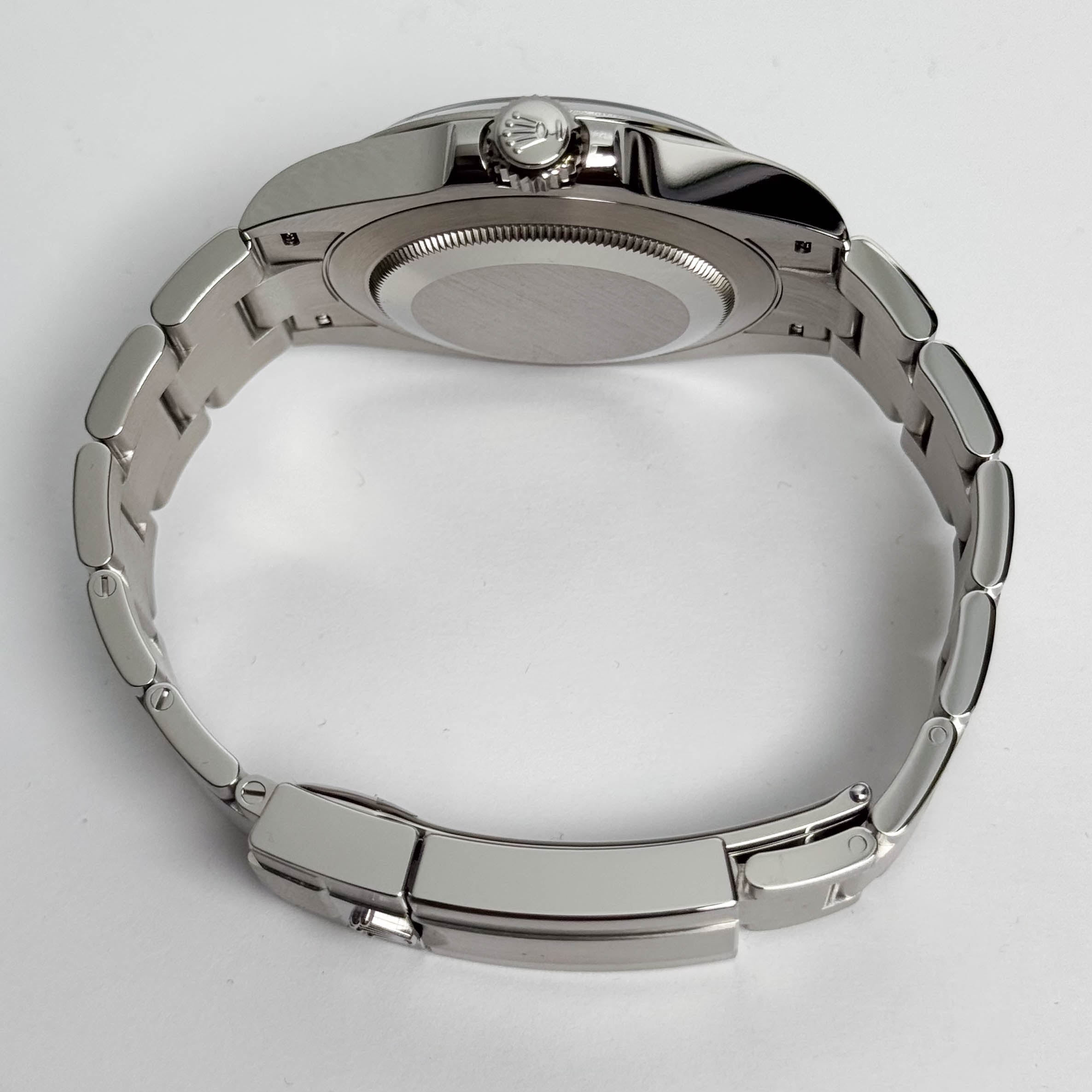 Rei40 Rolex Air-King 40mm Black Dial Watch Ref# 126900 – Happy Jewelers