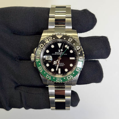 Rolex GMT-Master II 40mm Black Dial Watch Ref# 126720VTNR