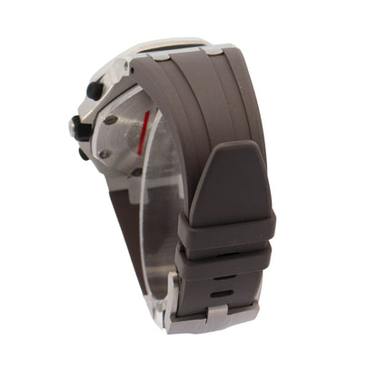 Audemars Piguet Royal Oak Offshore Stainless Steel 42mm White Chronograph Dial Watch Reference #: 26170ST.OO.1000ST.01 - Happy Jewelers Fine Jewelry Lifetime Warranty