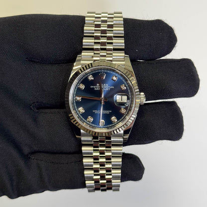 Rolex Datejust 36mm Blue Dial Watch Ref# 126234