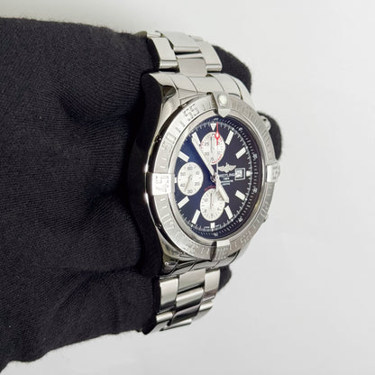 Breilting Super Avenger 48mm Black Dial Watch Ref# A1337111/BC29