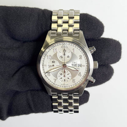 IWC Pilots Spitfire 42mm Silver Dial Watch Ref# IW371702