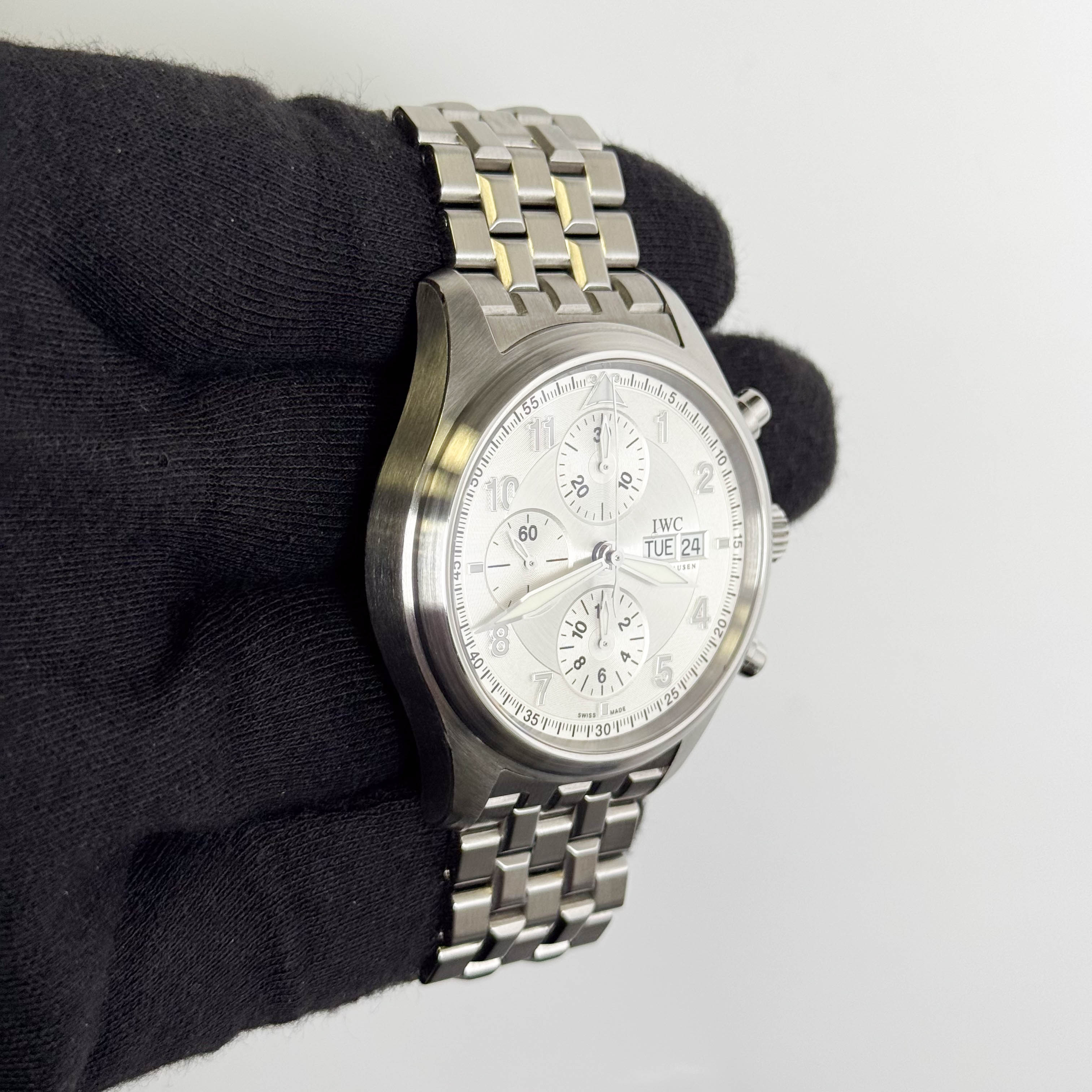 IWC Pilots Spitfire 42mm Silver Dial Watch Ref# IW371702
