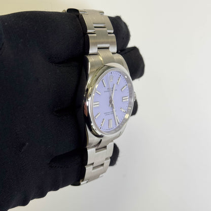Rolex Oyster Perpetual Lavender 41mm Dial Watch Ref# 134300