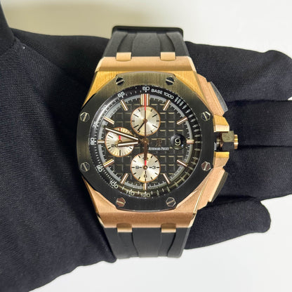 Audemars Piguet Royal Oak 44mm Black Dial Watch Ref# 26401RO.OO.A002CA.01