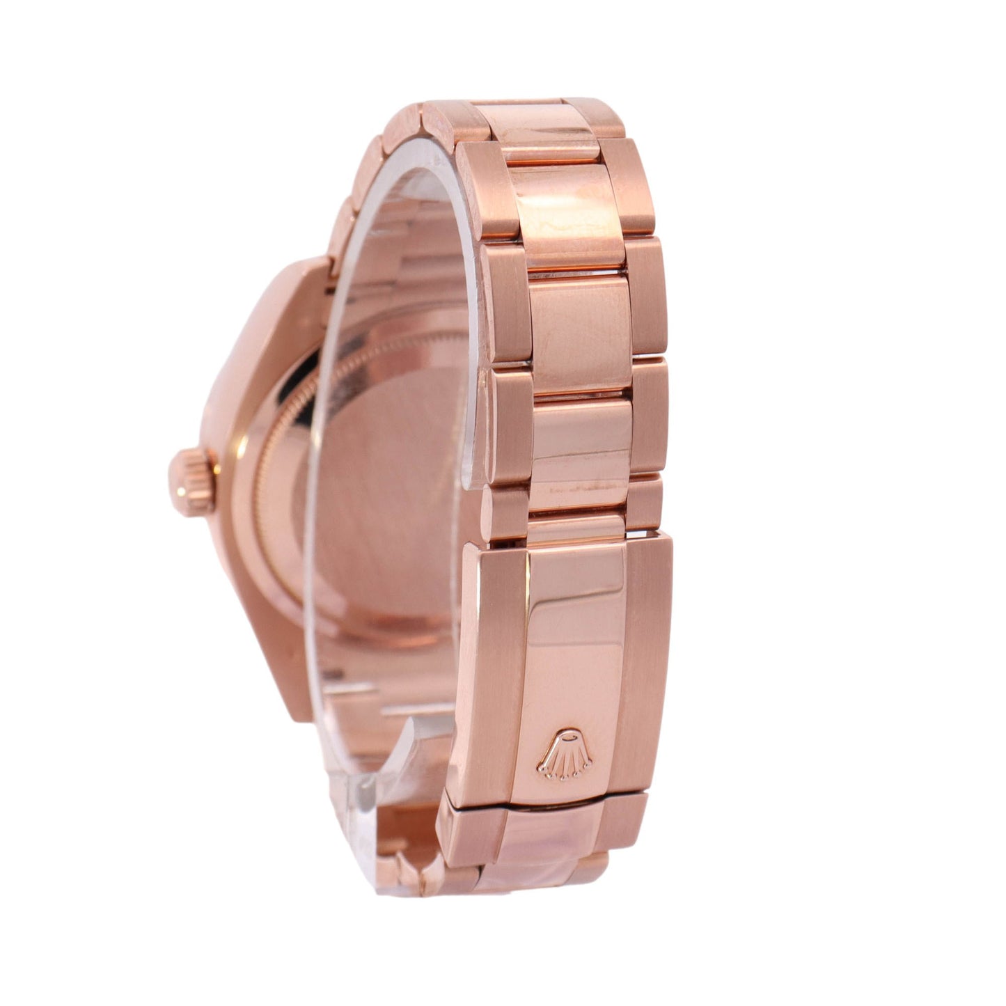 Rolex Sky-Dweller Rose Gold 42mm Chocolate Stick Dial Watch Reference #: 326935 - Happy Jewelers Fine Jewelry Lifetime Warranty