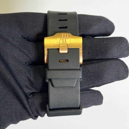 Audemars Piguet Royal Oak 44mm Black Dial Watch Ref# 26401RO.OO.A002CA.01