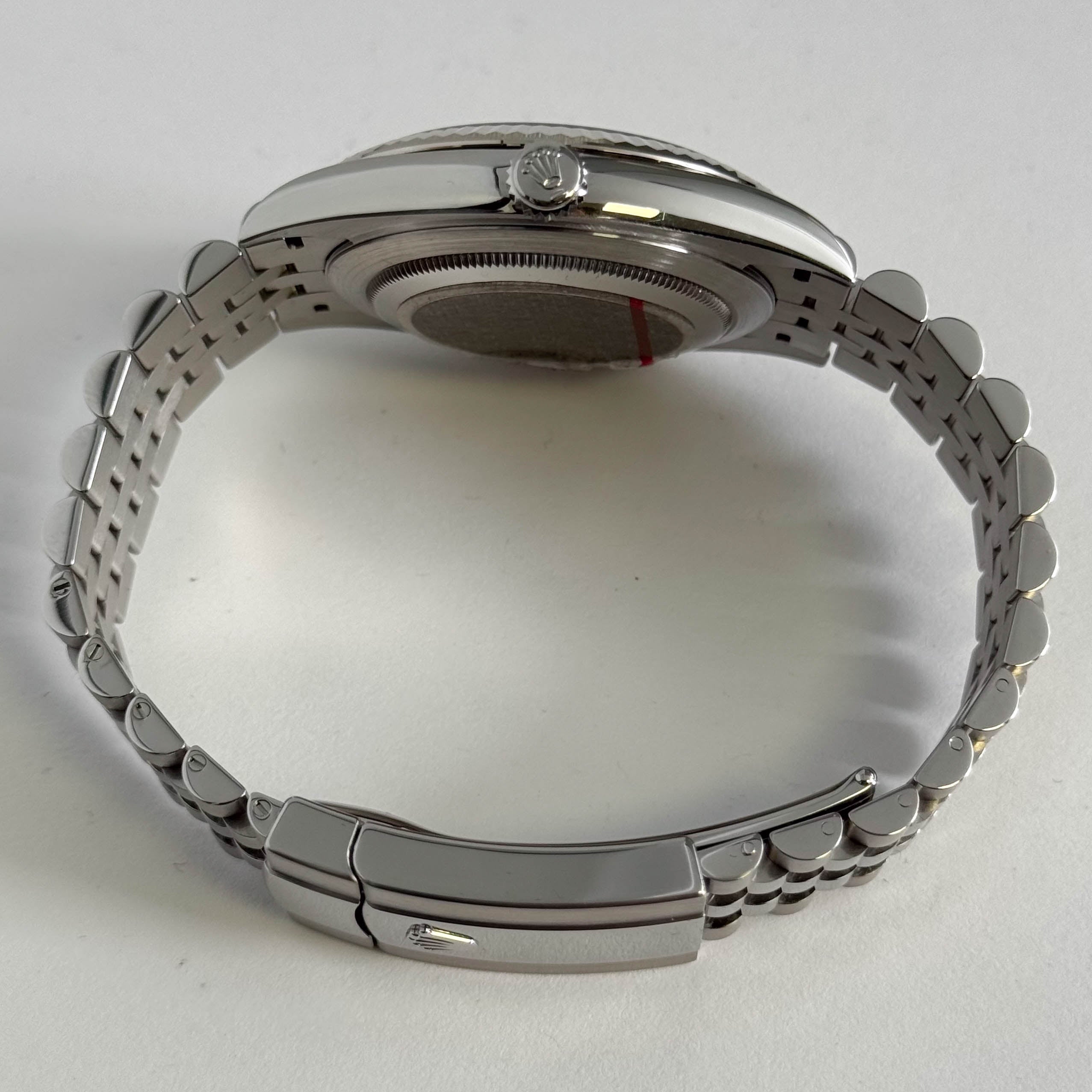 Rolex Datejust 41mm Rhodium Dial Watch Ref# 126334