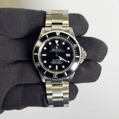 Rolex Sea-Dweller 40mm Black Dial Watch Ref# 16660
