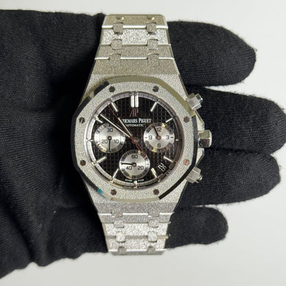 Audemars Piguet Royal Oak 41mm Black Dial Watch Ref# 26239BC.GG.1224BC.02 - Happy Jewelers Fine Jewelry Lifetime Warranty