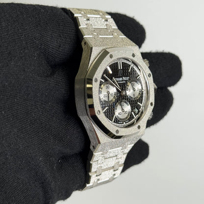 Audemars Piguet Royal Oak 41mm Black Dial Watch Ref# 26239BC.GG.1224BC.02 - Happy Jewelers Fine Jewelry Lifetime Warranty