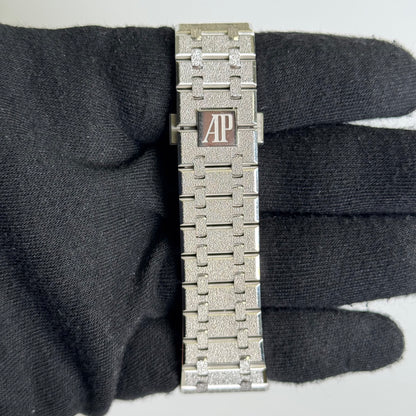 Audemars Piguet Royal Oak 41mm Black Dial Watch Ref# 26239BC.GG.1224BC.02 - Happy Jewelers Fine Jewelry Lifetime Warranty