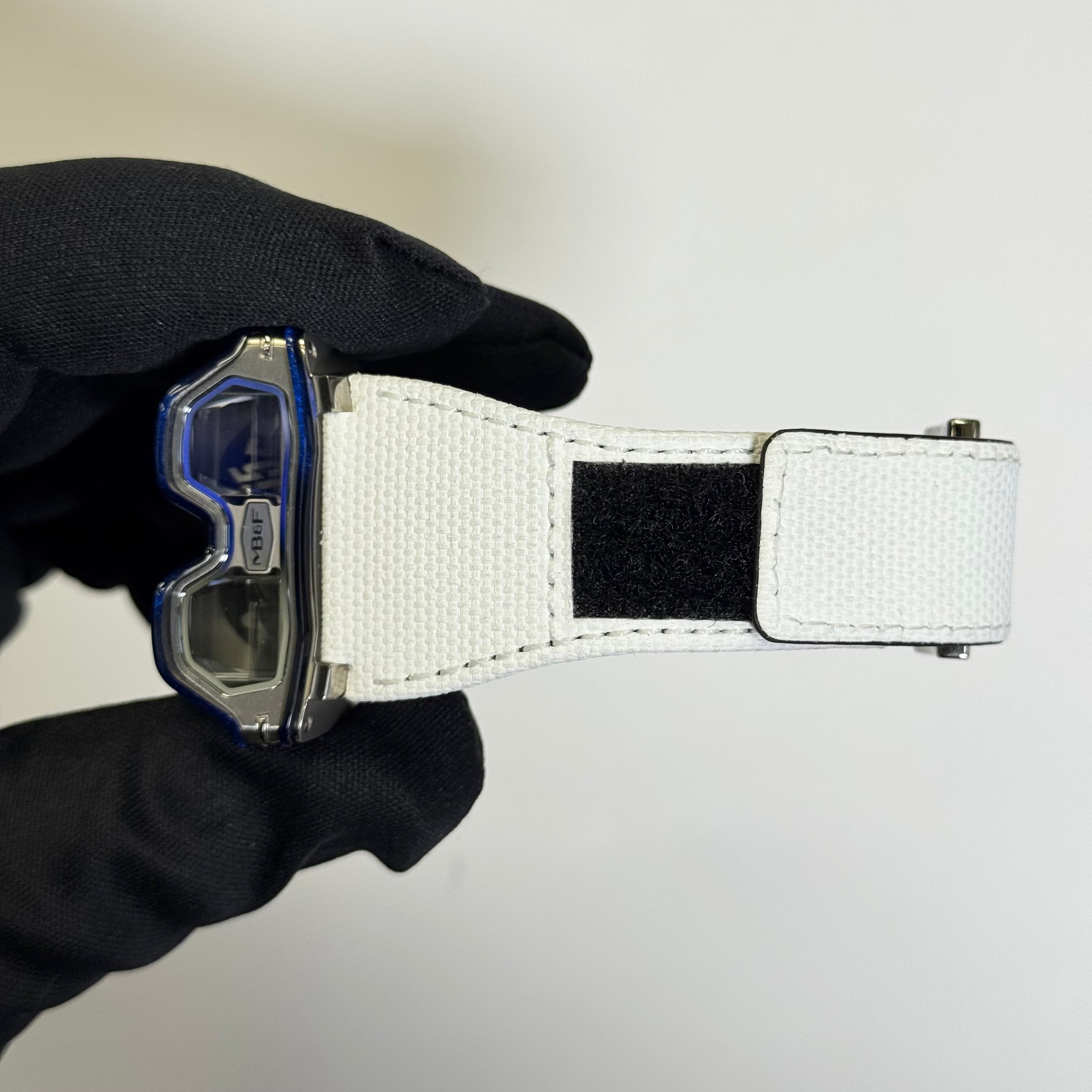 MB & F HM8 Mark 2 Blue Edition  47 x 41.5 mm Skeleton Dial Watch Ref# 82.TL.BU - Happy Jewelers Fine Jewelry Lifetime Warranty