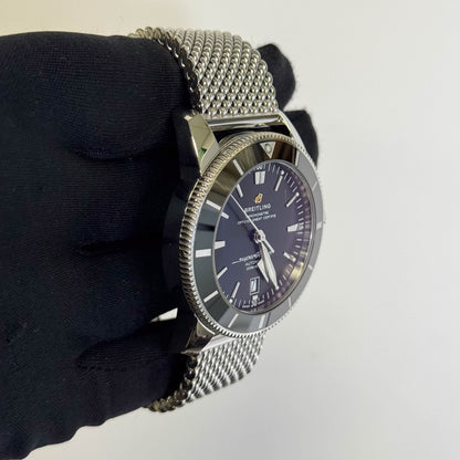 Breitling Superocean 46mm Black Dial Watch Ref# AB2020121B1A1 - Happy Jewelers Fine Jewelry Lifetime Warranty