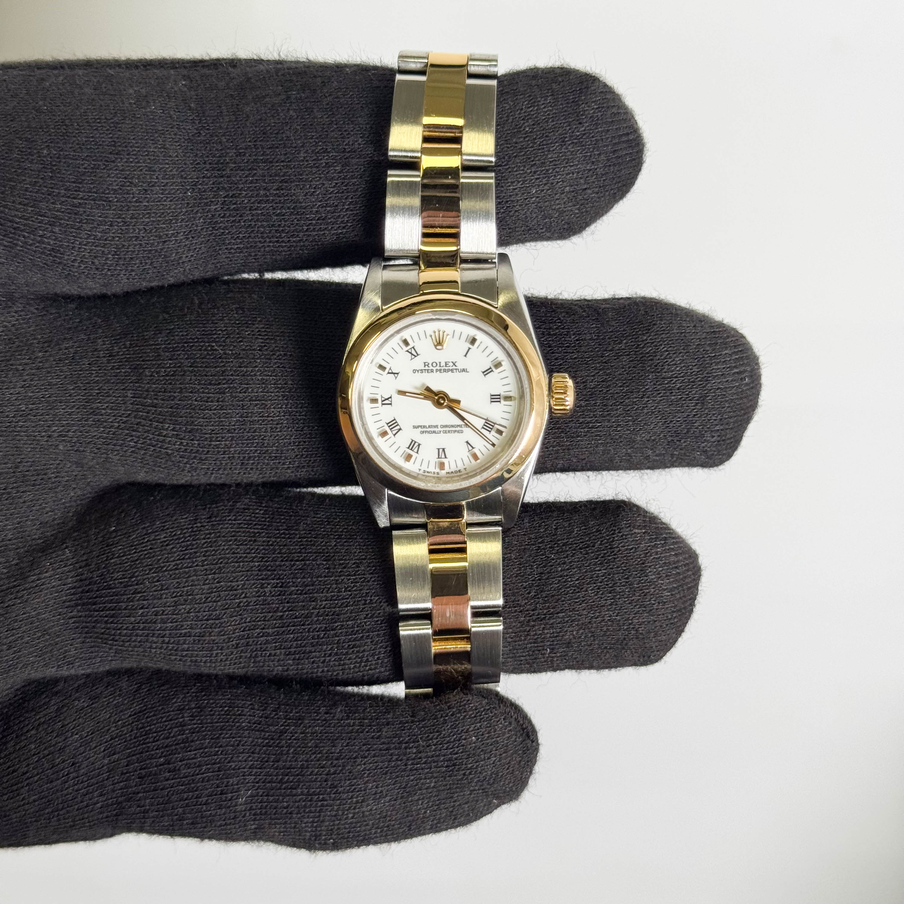Rolex Datejust 26mm White Dial Watch Ref# 67183