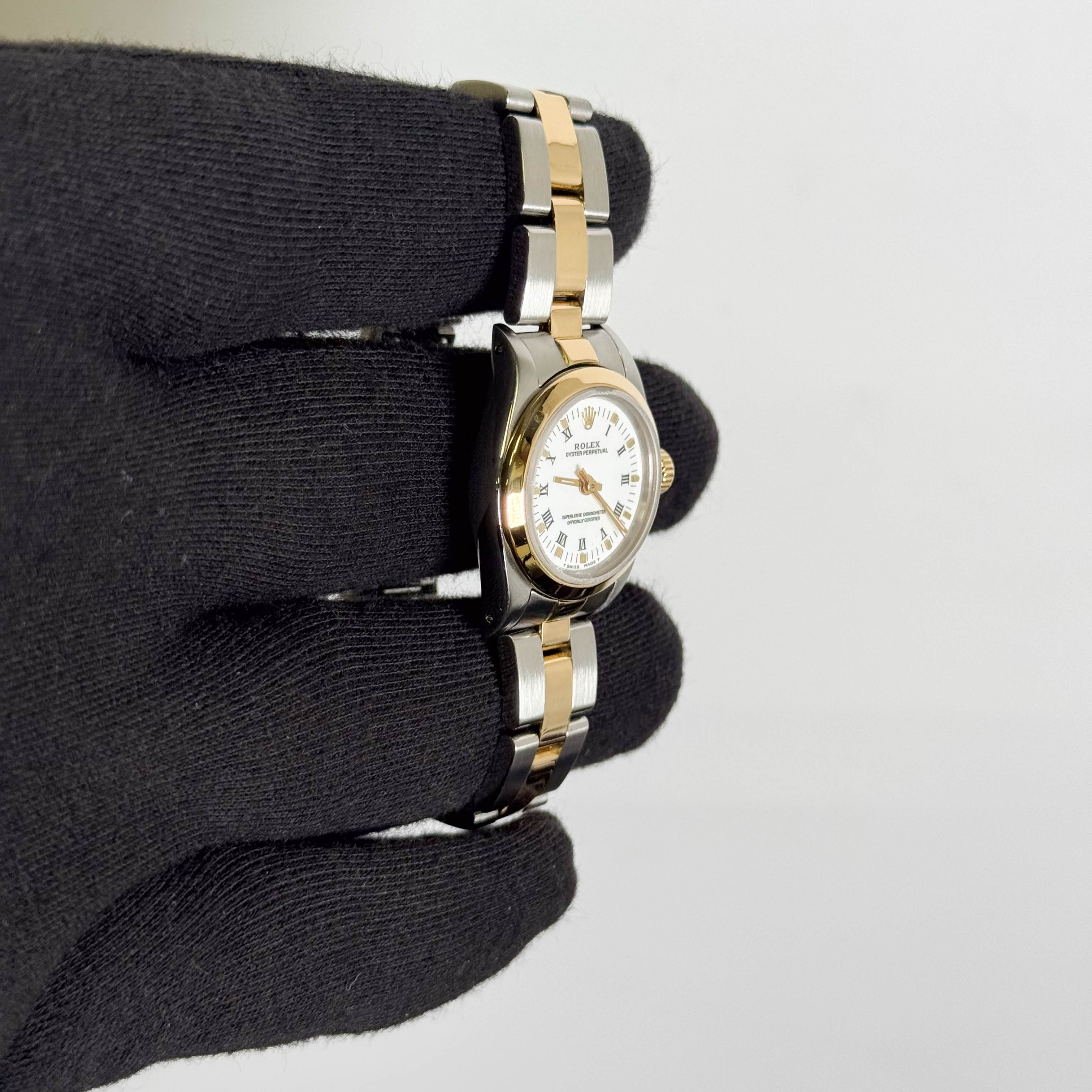 Rolex Datejust 26mm White Dial Watch Ref# 67183