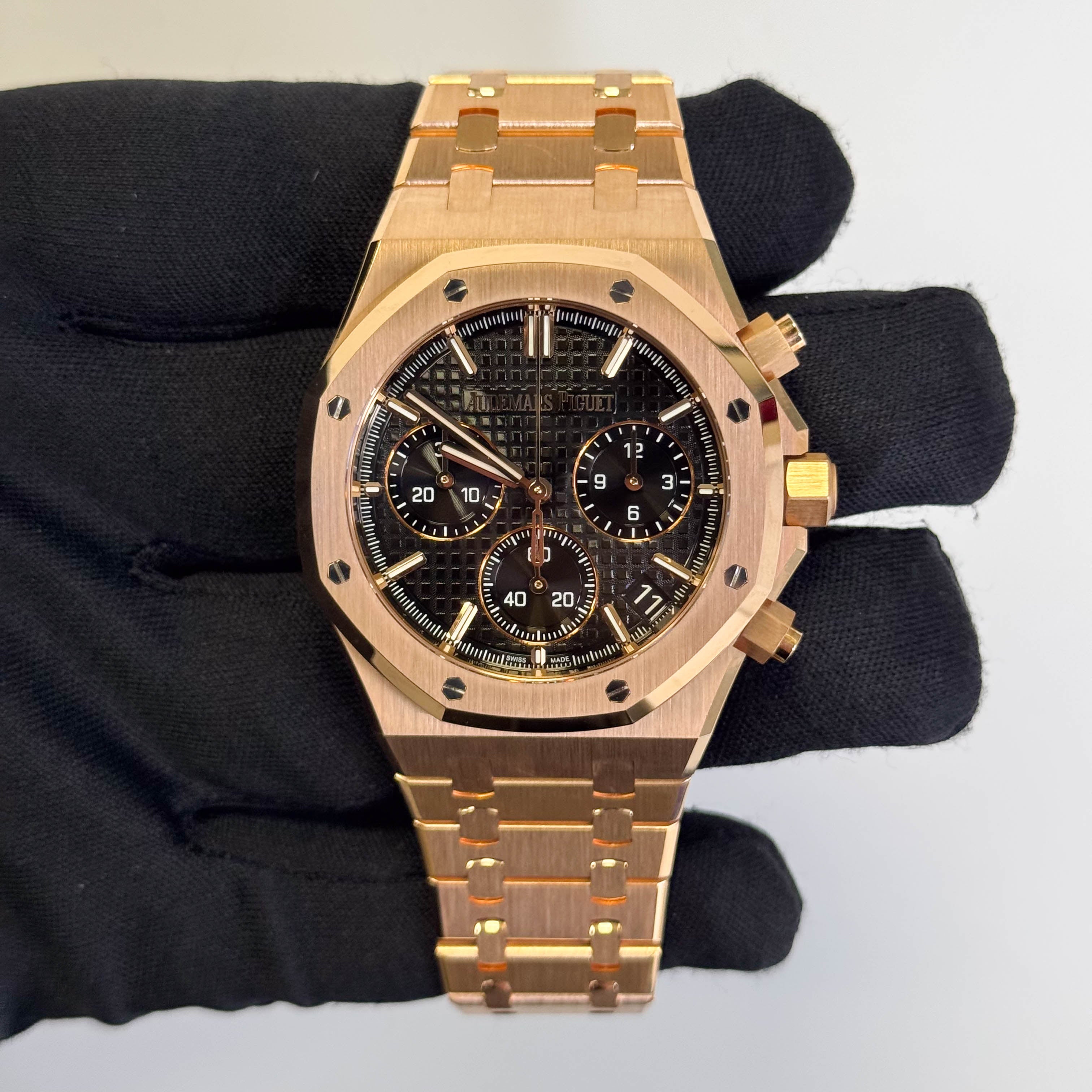 Audemars Piguet Royal Oak 41mm Black Dial Watch Ref# 26240OR.OO.1320OR.02