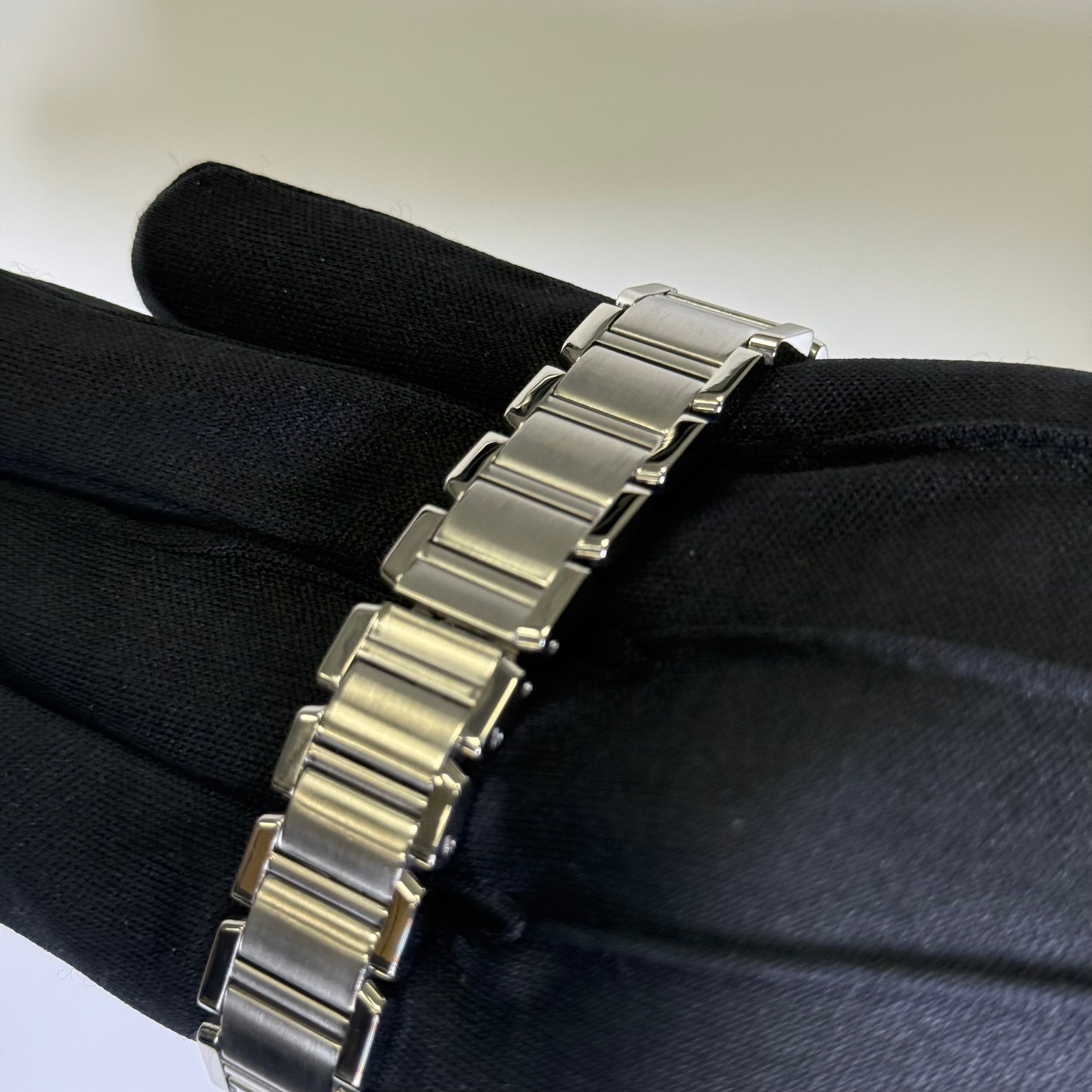 Cartier Tank 20mm Ivory Dial Watch Ref# W51008Q3