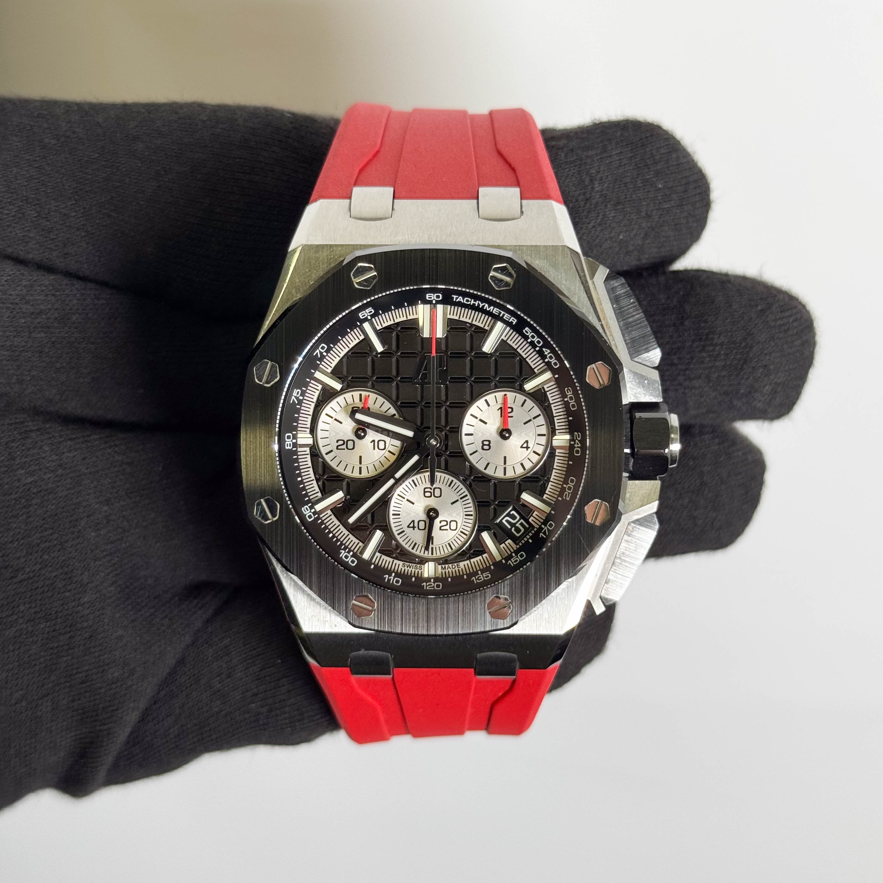 Audemars Piguet Royal Oak 43mm Black Dial Watch Ref# 26420SO.OO.A002CA.01