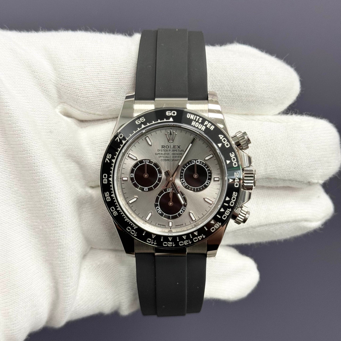 Rolex Daytona 40mm Silver Dial Watch Ref# 126519LN