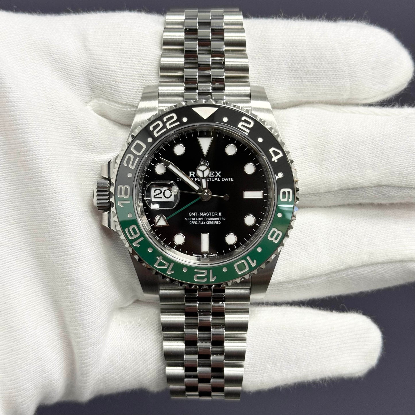 Rolex GMT-Master II 40mm Black Dial Watch Ref# 126720VTNR