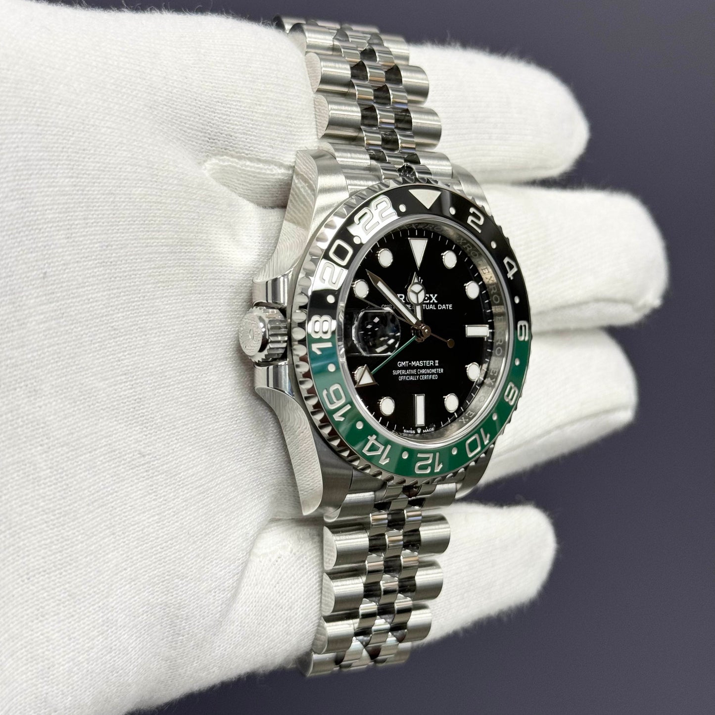 Rolex GMT-Master II 40mm Black Dial Watch Ref# 126720VTNR