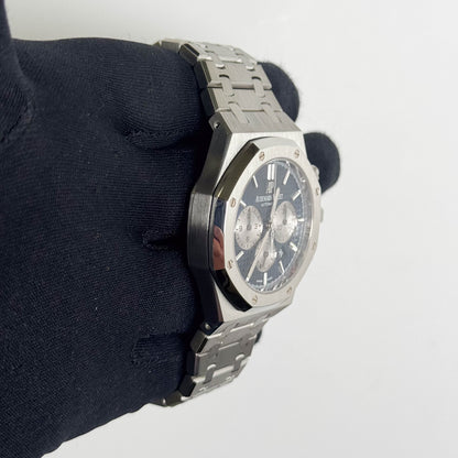 Audemars Piguet Royal Oak 41mm Blue Dial Watch Ref# 26331ST.OO.1220ST.01 - Happy Jewelers Fine Jewelry Lifetime Warranty