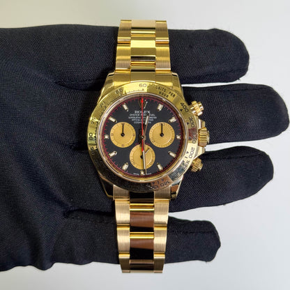 Rolex Daytona 40mm Black Dial Watch Ref# 116508 - Happy Jewelers Fine Jewelry Lifetime Warranty