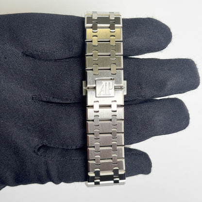Audemars Piguet Royal Oak 41mm Blue Dial Watch Ref# 26331ST.OO.1220ST.01 - Happy Jewelers Fine Jewelry Lifetime Warranty