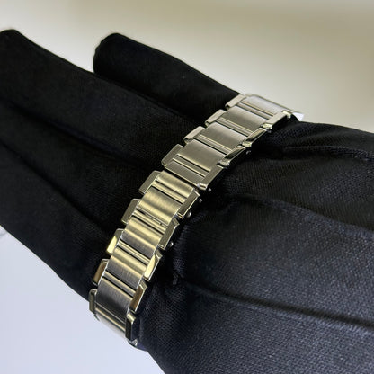 Cartier Tank 20mm Ivory Dial Watch Ref# W51008Q3