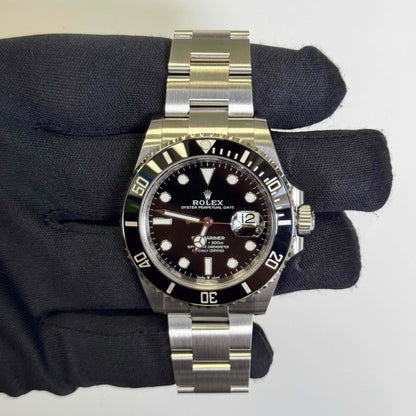 Rolex Submariner 41mm Black Dial Watch Ref# 126610LN