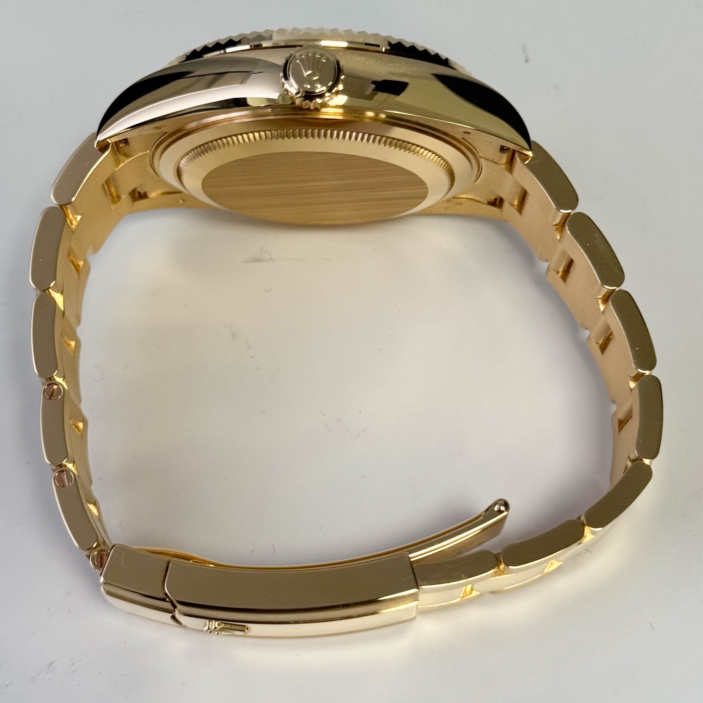 Rolex Sky-Dweller 42mm Green Dial Watch Ref# 336938