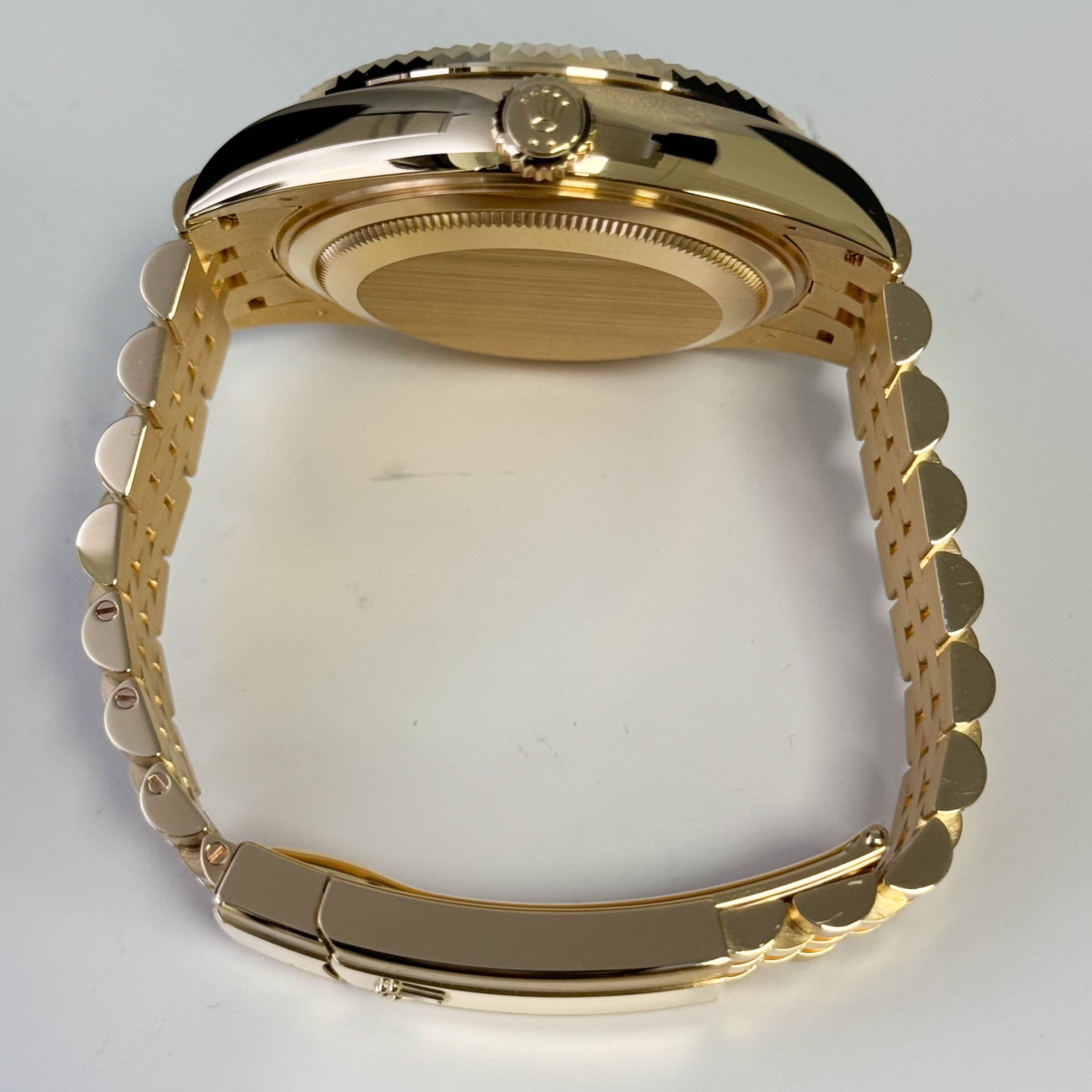 Rolex Sky-Dweller 42mm Green Dial Watch Ref# 336938