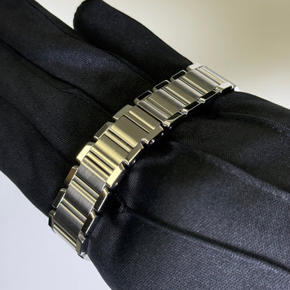 Cartier Tank 20mm Ivory Dial Watch Ref# W51008Q3